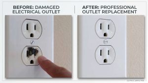 professional outlet replacement